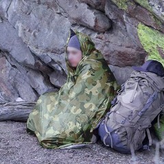 Camo Waterproof Raincoat for Motorcycle Riders and Outdoor Enthusiasts