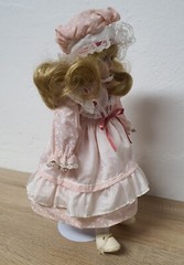 Artist doll porcelain doll 38 cm collector rarity Vintage