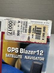 Magellan GPS Blazer 12 Satellite Navigator – tested & works – incl box & instr