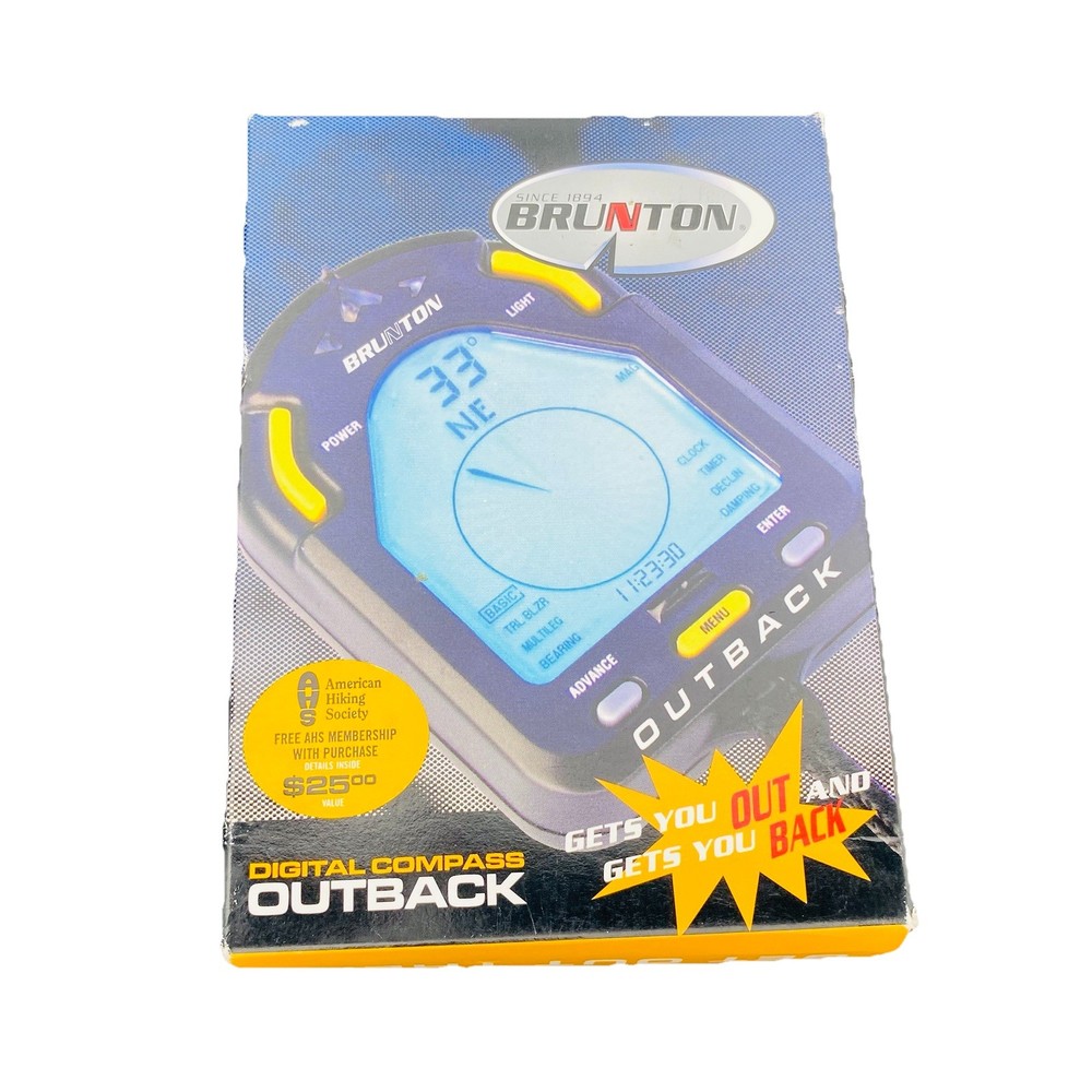 BRUNTON MNS MULTI-NAVIGATOR GPS with DIGITAL COMPASS, ALT, BAROMETER