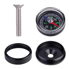 Clip-On Compass For Bikes Motorcycle Stem Compass Portable Cycling