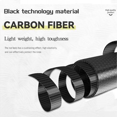 5-Section Carbon Fiber Trekking Poles, Lightweight and Durable 2-Pack, Foldable,