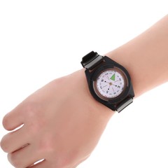 Wrist Compass Military Outdoor Climbing Camping Compass Survival Watch Band BT
