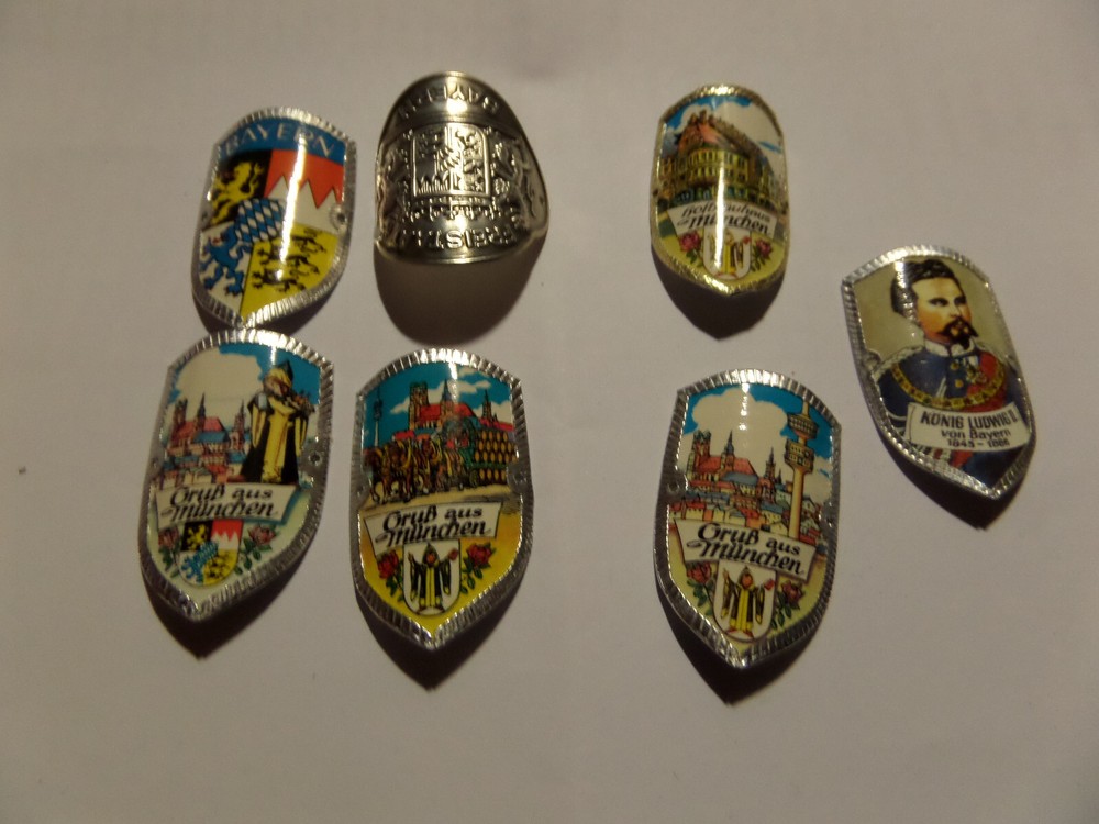 Bavaria pole nails unused 3cm high