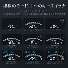Medidor Hud Gps Electromecanico 5.5 Pulgadas Velocidad Altitud Brujula