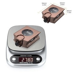 Anbte Compass Hiking Survival, IP65 Waterproof Metal with Bronze