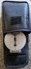 Engineer Directional Handheld Compass w/ Magnifying Lens • Belt Carry Case • New