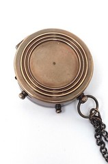 Personalised Compass for Son, Personalized Gift, Antique Brass Engraved Compass