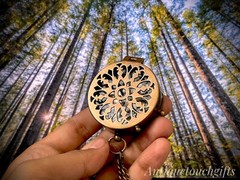 Personalized – “2” Brass Compass with Chain and Leather Case – Thoughtful Gift