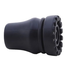 Rubber Walking Stick Cane Tip Anti-Slip Crutch Pad Hiking Trekking Protector