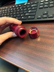 Kumbak Survival Tool – Maroon- Compass, Whistle and Secret Compartment – Germany