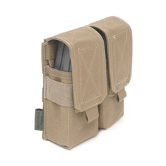 ELITE OPS DOUBLE MOLLE MAGAZINE POUCH SUIT 5.56mm DOUBLE SHINGLE CORDURA DM4