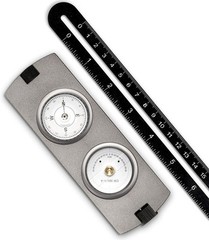 Handheld Clinometer Compass w Case Combo – Satellite Inclinometer Surveying Tool