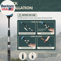 Walking Sticks,Trekking Poles Collapsible Hiking Poles,Lightweight Folding Trave