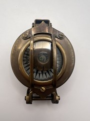 AM Authentic Models WWII Brass Compass, Made in India