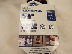 Cascade Mountain Tech Carbon Fiber Hiking Trekking Poles Cork Grip 2 Poles New