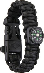 Explorer 7.5″ Paracord Bracelet with Compass Hang Packaged