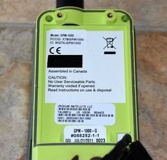 GeoPro GPM-1000 Satellite Communicator — Iridium-Enabled | Tested #12