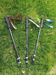 KILIMA Carbon Fiber Trekking Pole 3-Section ST01 2pcs