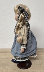 Artist doll porcelain doll doll 38 cm collector rarity Vintage