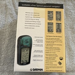 Garmin eTrex Venture Handheld GPS Waterproof Backlight Hiking Green 010-00225-00
