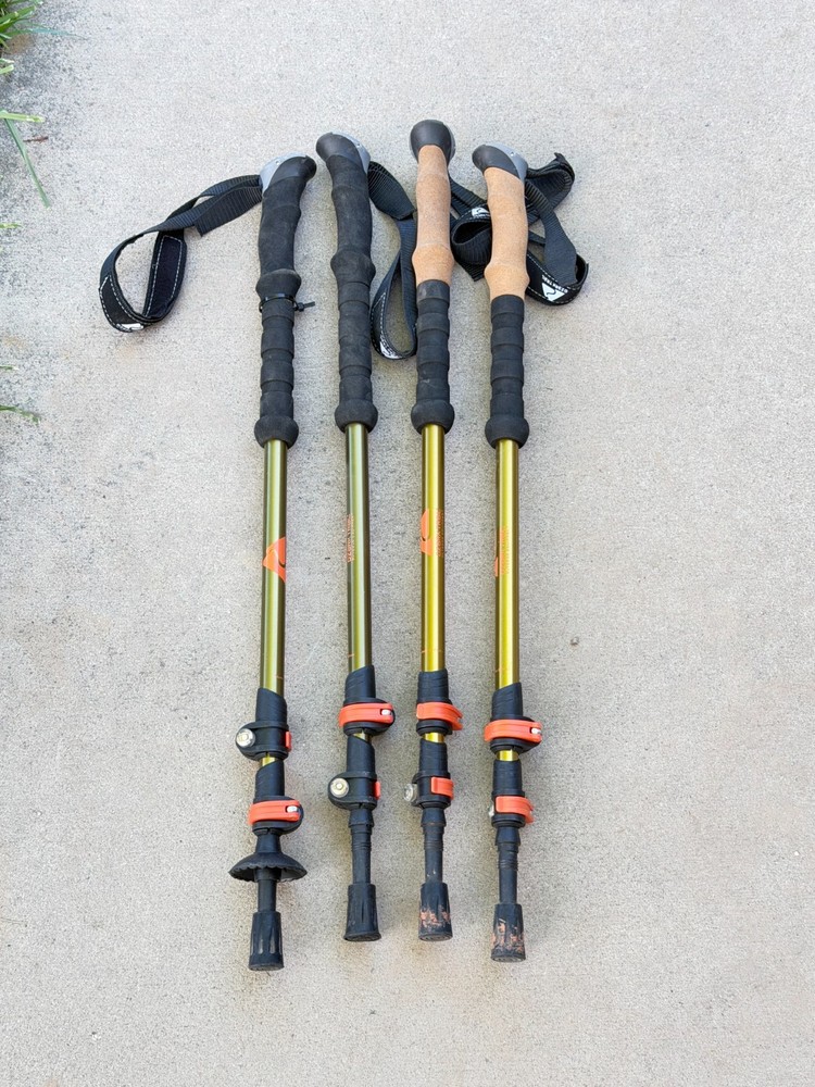 2 Sets of Ozark Trail Trekking Poles 100-135CM –4A