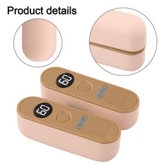 Split Type Charging Magnetic Hand Warmer 3000mAh Double Side Warm for Outdoors