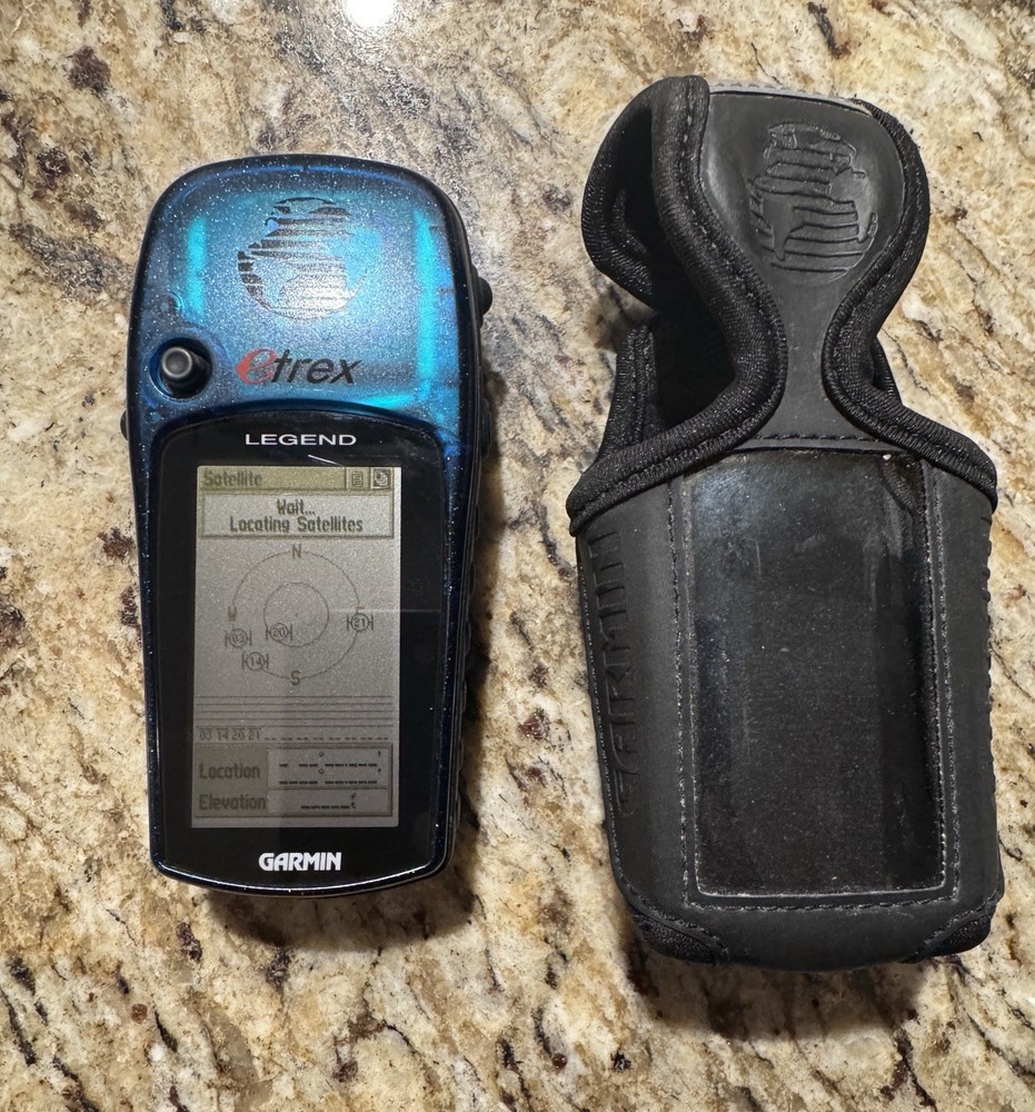 Garmin eTrex Legend 8MB Rugged Waterproof Case GPS Compact Personal Navigator