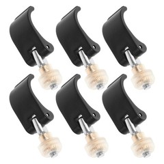 6Pcs Lightweight Nylon External Lock for Hiking Pole Quick Adjustment Lock Clips