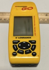 Lowrance iFinder Go Handheld 16 Channel Receiver Yellow GPS Tested