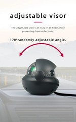 Dashboard Mount Auto Automobile Automotive Vehicle Car Boat Ball Compass Liquid