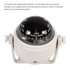 Waterproof Marine Compass for Car & Boat – Dash Mount Dashboard Navigation Tool