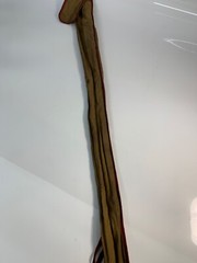 Vintage Heddons? Tonkin Cane? 2 pc. Bamboo Fly, Trout Fishing Rod w/ Pouch