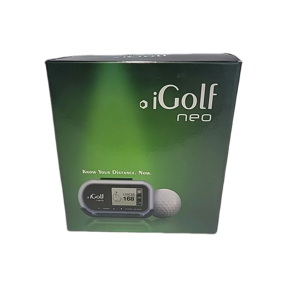 iGolf Neo Handheld GPS Golf Course Files Rangefinder Tracker IG-850 4 Custom