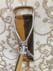 Unique,Strong,Hunting,Shooting,Fishing,Walking Seat Stick,Golf Leather Cane
