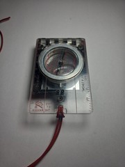 Vintage Silva 15T Ranger Mirror Sighting Navigation Compass Made In Sweden