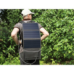 Technaxx 21W Solar Charger with USB Port for Mobile Phone, Power Bank, Ta…