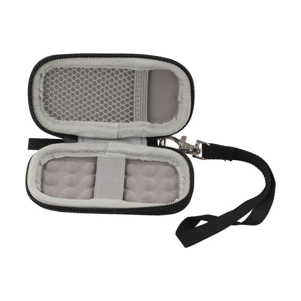 Waterproof Case for EKG Heart Rate Monitor with Cable Organizer Pocket