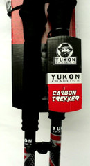 Yukon Charlie’s adjustable Carbon Trekker Pole Set up to 53″ long New