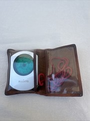 Vintage SUUNTO KB-14/360R Compass w/ Lanyard and Leather Pouch Made in Finland