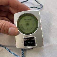 Brunton Clino Master Professional Sighting Compass Made In Sweden