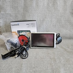 Garmin Nuvi 1450 LMT Touch Screen GPS Lifetime Maps Car Charger Tested READ