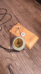 Vintage DDR Sport 4 Compass Freiberger Precision Compass w Original Manual Case