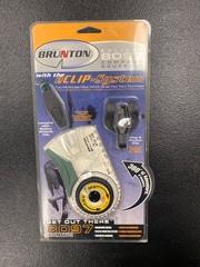 BRUNTON Eclipse Compass #8097 Outdoorsman Hiking Camping Survival Travel clipon
