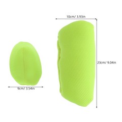 2Pcs Durable Cotton Underarm Crutch Cushions Light Green Padded Replacement