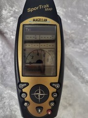 Magellan SporTrak Map Handheld GPS Receiver Tested Working Powers On