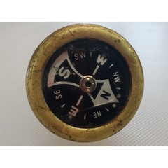 Vintage Brass Pin – Belt Compass Japan