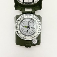 AOFAR Military Lensatic Sighting Compass Camping Hiking Hunting Outdoors