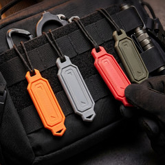 Outdoor Gear Lanyard for Backpacks with Color Coded Options Orange Black Red