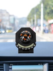 Car Interior Accessories Dashboard Mount Compass Vehicle Truck Boat Compass Tool